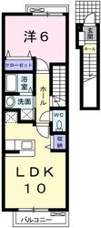 メゾン・カルム・Ｍの物件間取画像